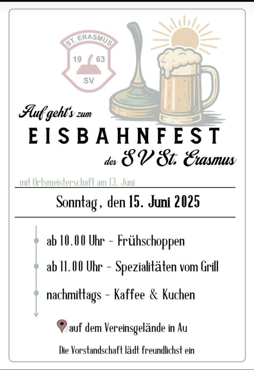 Eisbahnfest Erasmus 2025