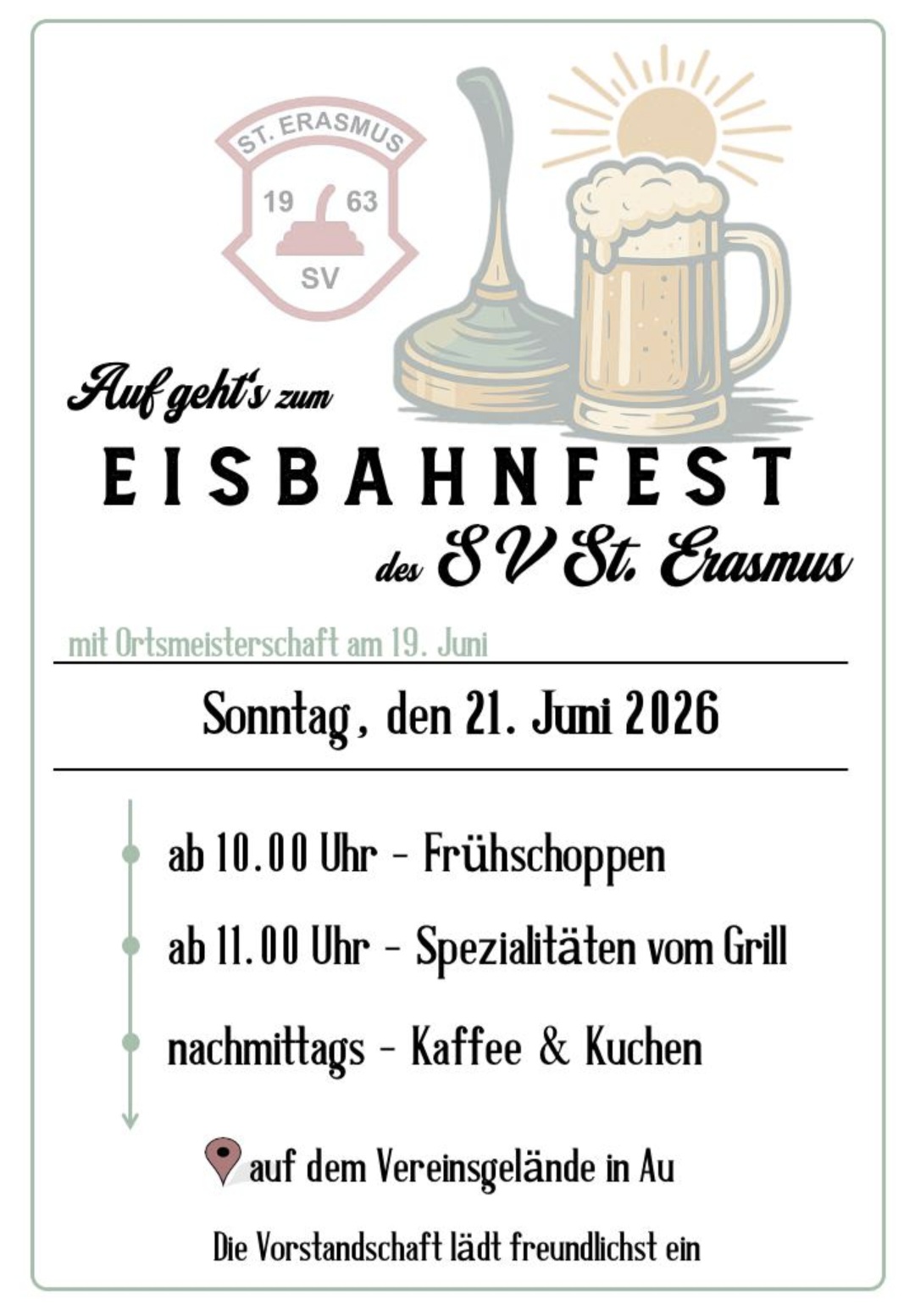 Eisbahnfest Erasmus 2026