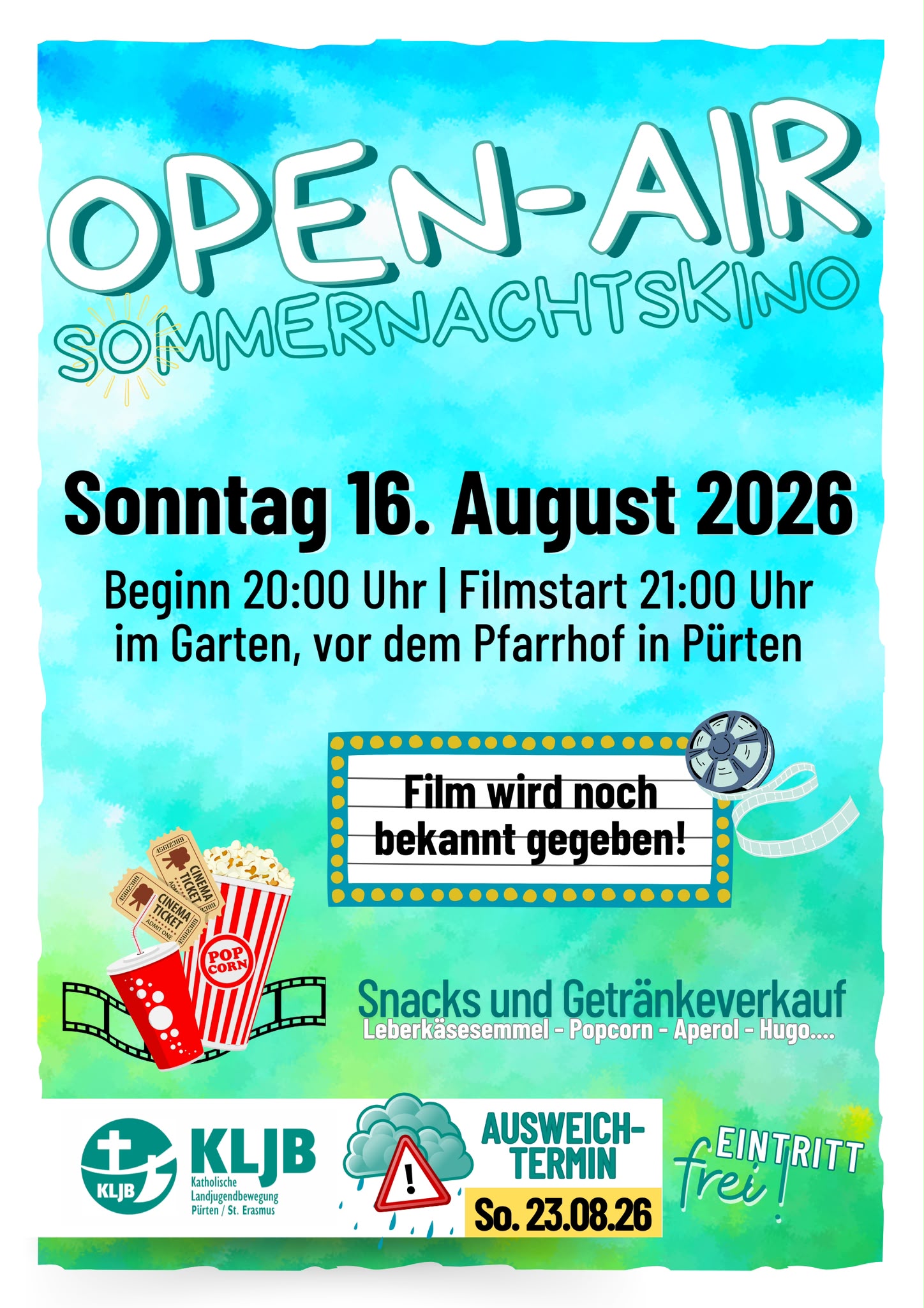 Sommernachtskino Puerten 2026